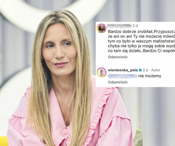 Pola Wiśniewska nie może mówić o związku z Michałem?