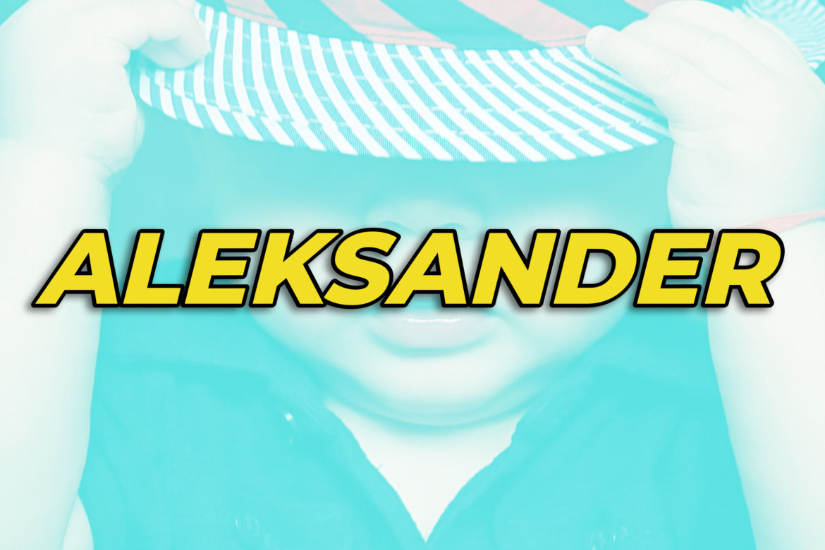 Chłopcy - miejsce 3.: Aleksander