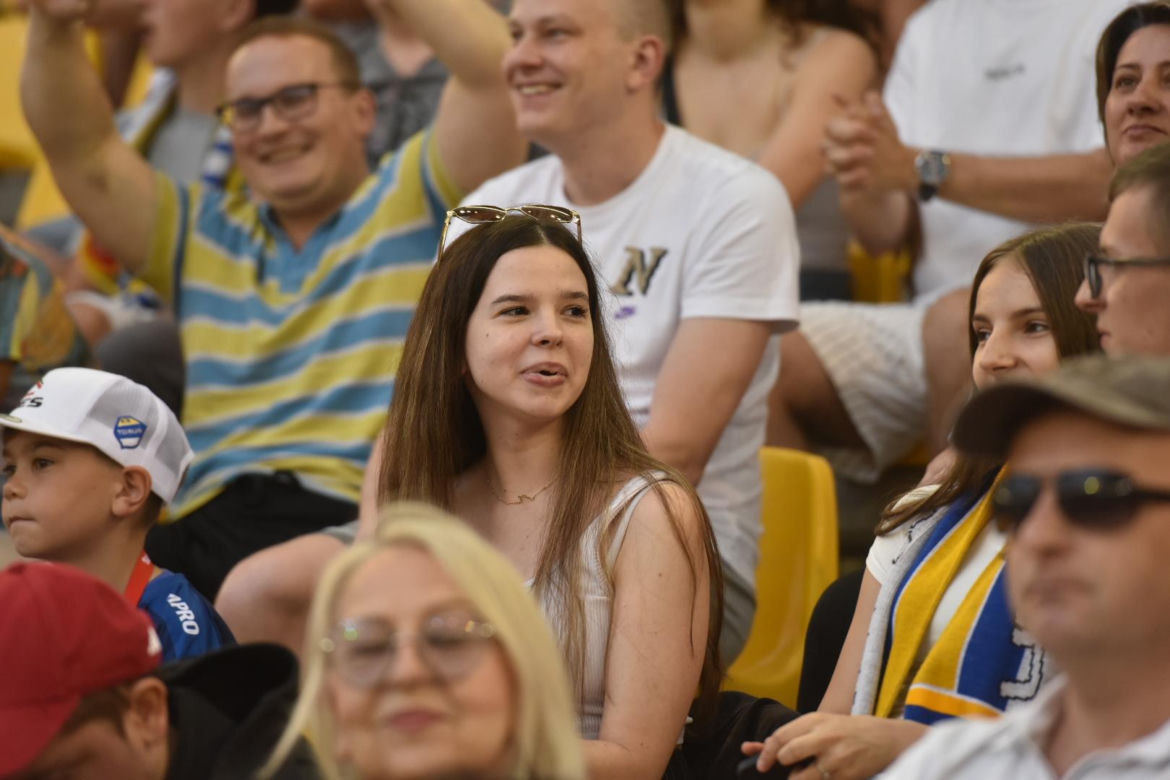 PRES Grupa Deweloperska Toruń - Orlen Oil Motor Lublin, zdjęcia kibiców z meczu 9. kolejki PGE Ekstraligi na Motoarenie