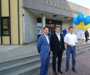 Nietypowa akcja w Bydgoszczy. PIT poleciał w... kosmos [ZDJĘCIA]