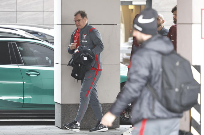 Reprezentacja Polski przed meczem ze Szwecją