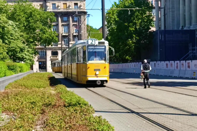 Budapeszt z okien tramwaju