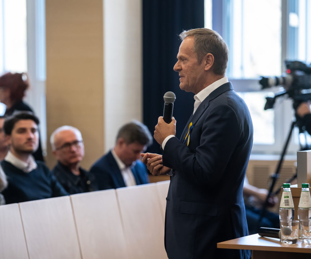 Donald Tusk, Lublin, 05.05.2022
