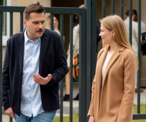 Barwy szczęścia, odc. 2322: Dominika (Karolina Chapko), Damian (Michał Lesień-Głowacki)
