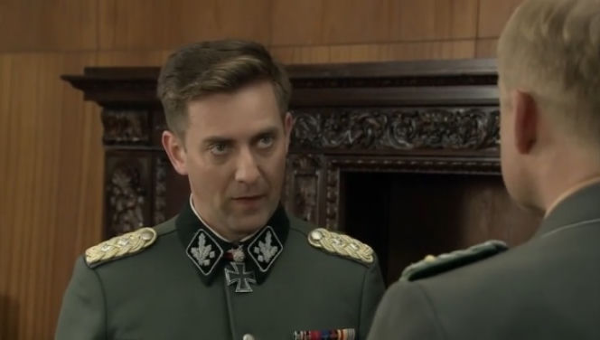Czas honoru Powstanie 7 sezon odc. 5. Lars Rainer (Piotr Adamczyk), Von Hackel (Rafał Królikowski)
