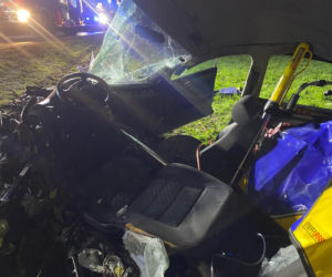 Koszmarny wypadek pod Mosiną! Jedna osoba trafiła do szpitala [ZDJĘCIA]