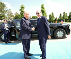 Donald Trump na szczycie NATO w Ankarze