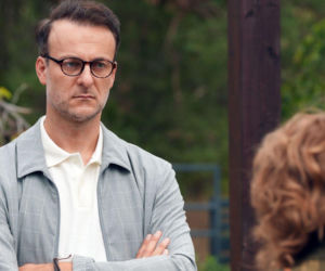 Barwy szczęścia, odc. 3324. Dorota Kujawiak (Karina Seweryn), Radomir (Łukasz Wójcik)