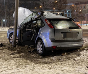 Wypadek w Wilanowie. Zginął kierowca