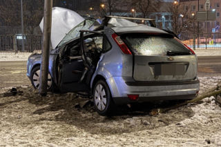Wypadek w Wilanowie. Zginął kierowca
