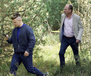 Barwy szczęścia odc. 2001. Marek (Marcin Perchuć), Patryk (Konrad Skolimowski)