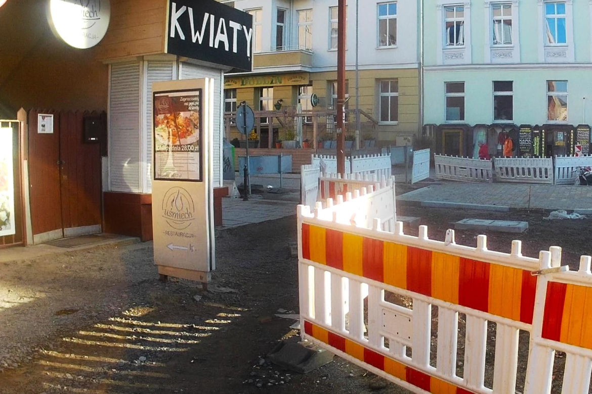 Zbliża się termin zakończenia przebudowy placu Zwycięstwa