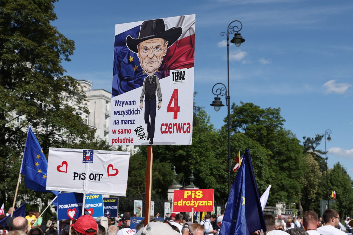 Marsz 4 czerwca. Tłumy w Warszawie