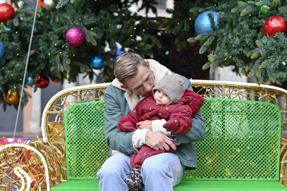 Rzeźniczakowie w świątecznej sesji zdjęciowej