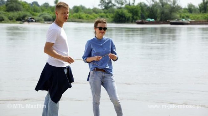 M jak miłość odc. 1022. Paweł Zduński (Rafał Mroczek), Ala (Olga Frycz)