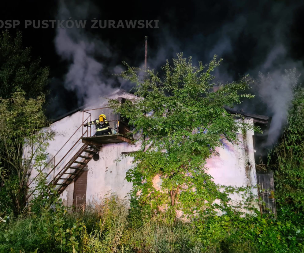 Pożar pod Wrocławiem. Nie żyje trzech mężczyzn [ZDJĘCIA]