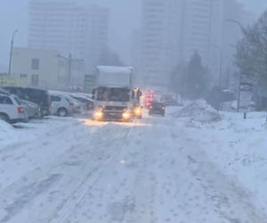 Atak zimy w Białymstoku i województwie podlaskim 09.02.2021 [ZDJĘCIA]