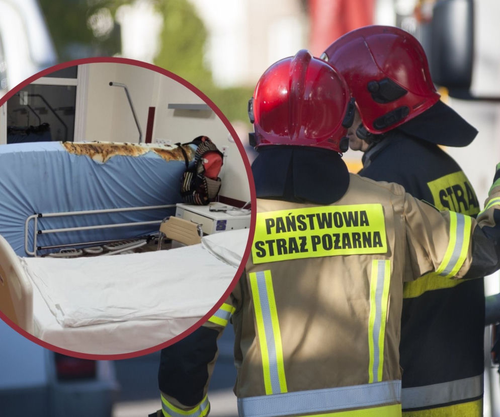 POŻAR w szpitalu w Gorzowie. Wszystko przez pacjenta?! Placówka mu NIE ODPUŚCI