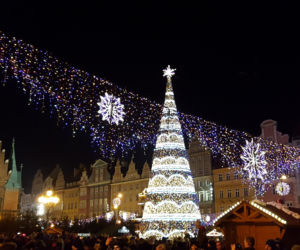 Świąteczne iluminacje we Wrocławiu