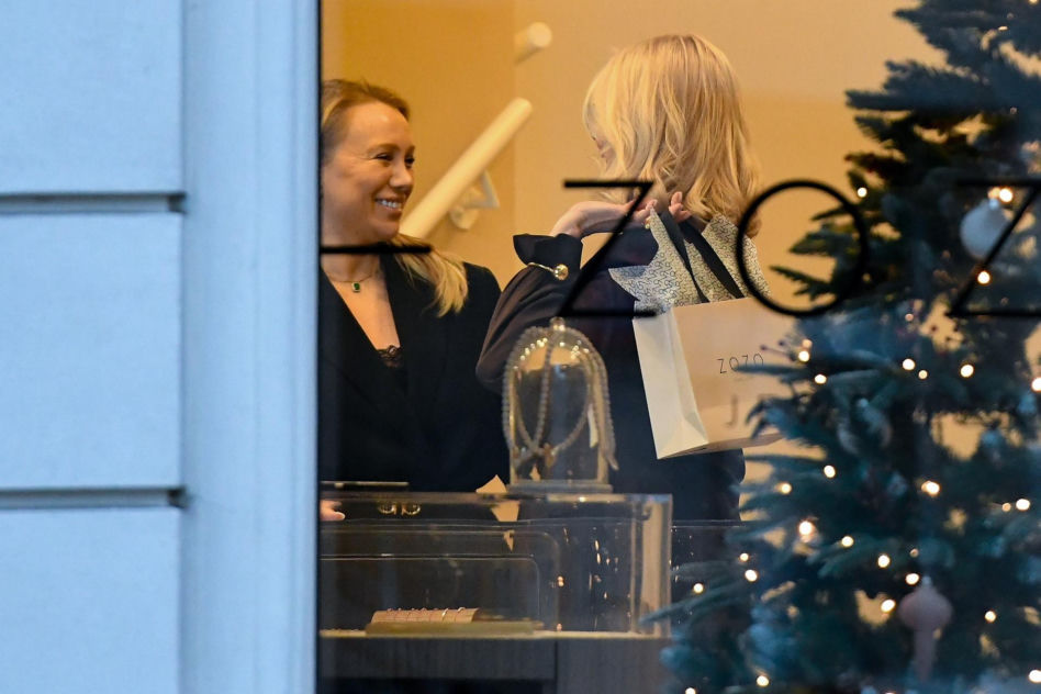 Agata Młynarska na zakupach u jubilera