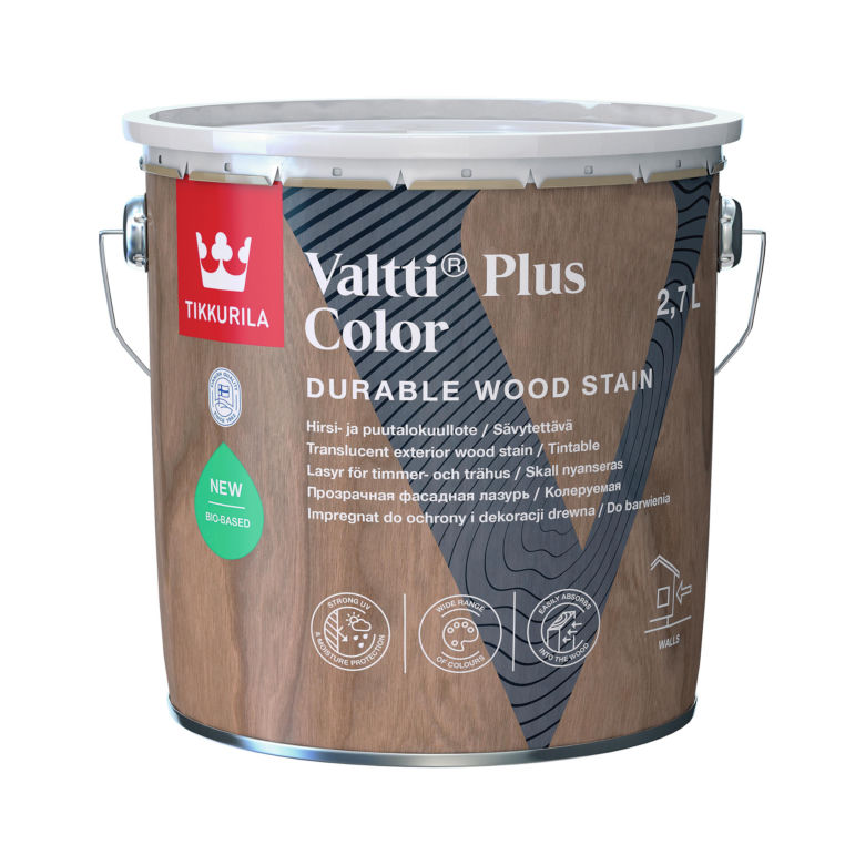 Tikkurila Valtti Plus Color (wodne impregnaty ochronno-dekoracyjne)