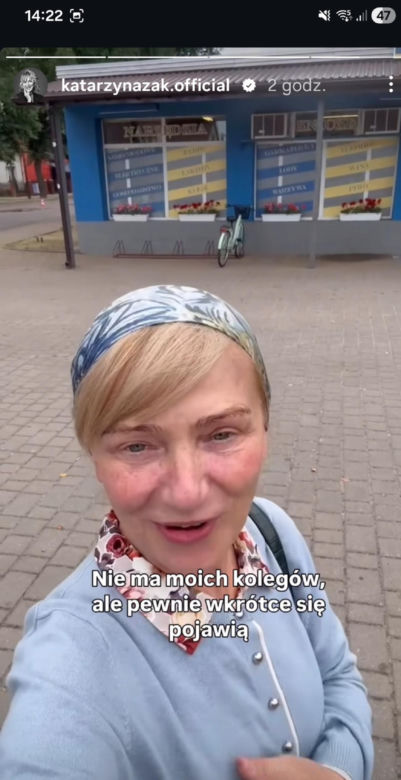 Ranczo 11 sezon. Solejukowa (Katarzyna Żak) na planie