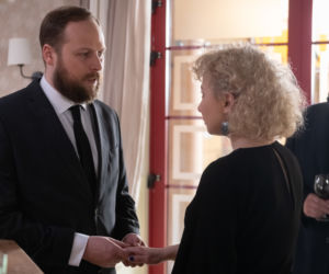 Na Wspólnej odc. 3091 po wakacjach 2020. Beata (Katarzyna Ptasińska), Paweł (Grzegorz Kwiecień)