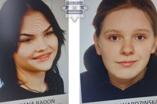 Zaginęły 16-letnia Roksana i 17-letnia Wiktoria. Policja publikuje wizerunek i prosi o pomoc