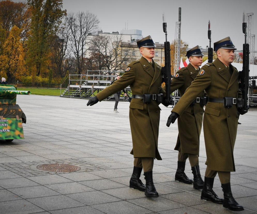 Mężczyzna ze Śląska przebrany za czołg