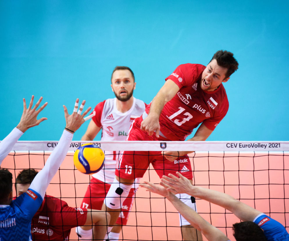 Siatkówka, mistrzostwa Europy 2021, Polska - Słowenia, Michał Kubiak