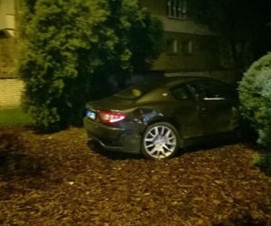 Koło, wypadek Maserati GranTourismo, wypadek Maserati
