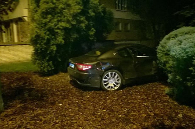Koło, wypadek Maserati GranTourismo, wypadek Maserati