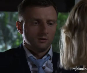 M jak miłość po wakacjach 2019. Bartek (Arkadiusz Smoleński), Ula (Iga Krefft)