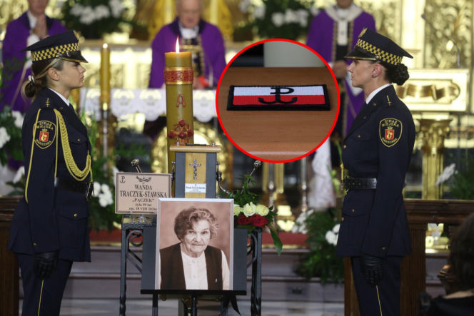 Ważny szczegół na pogrzebie Wandy Traczyk-Stawskiej. Tak Warszawiacy żegnają legendę Powstania Warszawskiego
