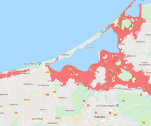 Tak Bałtyk będzie się wdzierał w głąb lądu