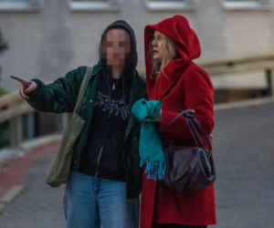 Grażyna Szapołowska w  szpitalu
