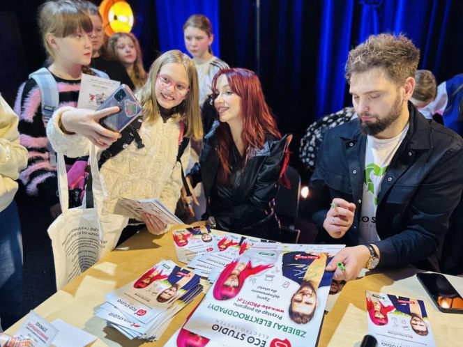 Projekt ekologiczny w Mordach i wizyta Saszan