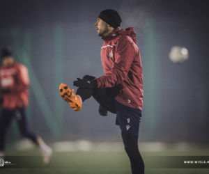 Trening Wisły Kraków przed derbami
