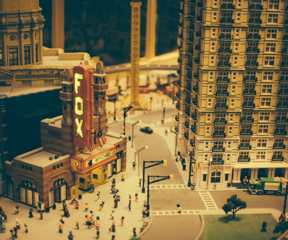 Miasto z klocków Lego