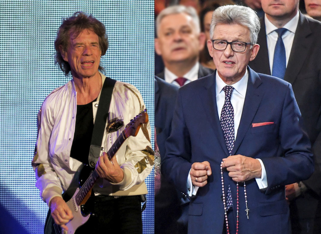 Mick Jagger, Stanisław Piotrowicz