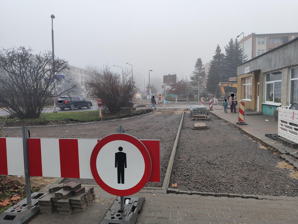 Rozbudowa odcinka ul. Chrobrego potrwa dłużej niż planowano