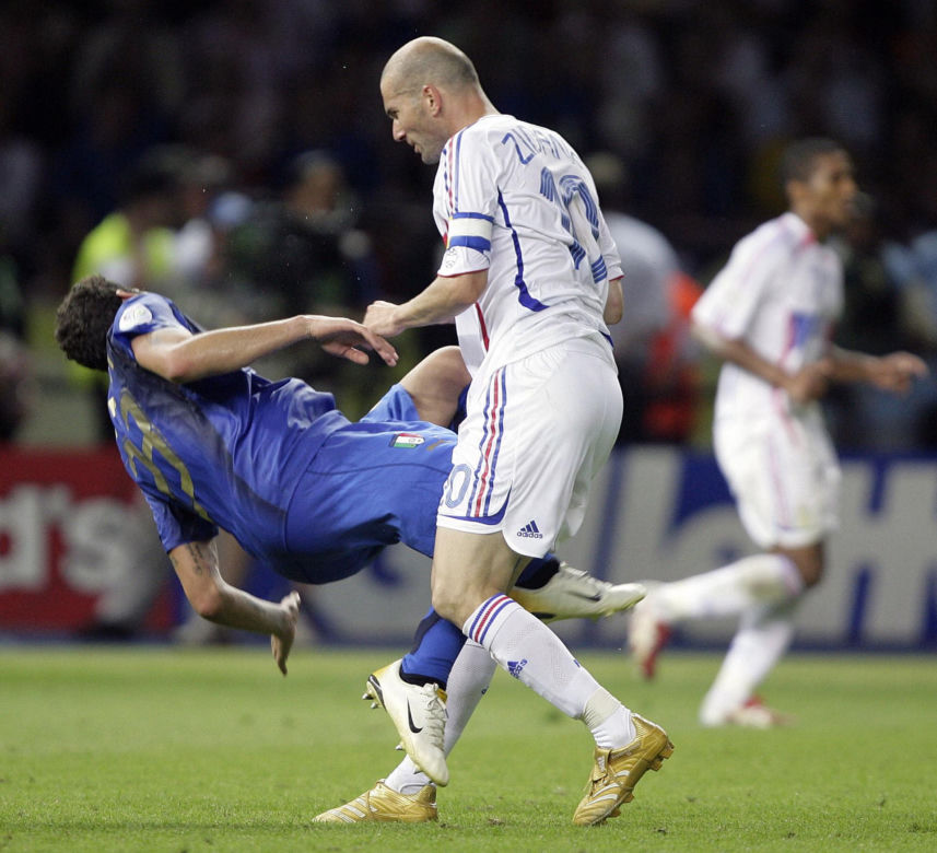 zidane materazzi