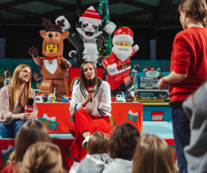 Iga Świątek bawiła się z dziećmi LEGO