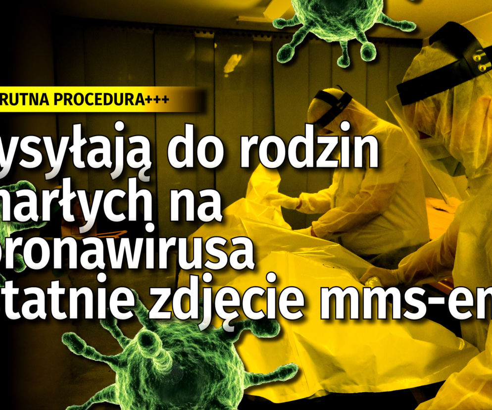 Wysyłają MMSa ze zdjęciem trupa do weryfikacji