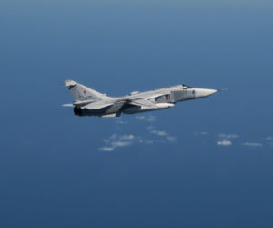 Rosyjski Su-24M nad Bałtykiem