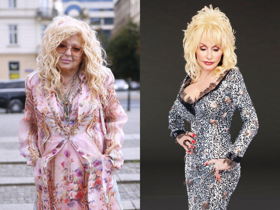 Magda Gessler i Dolly Parton