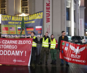 Manifestacja w obronie węgla