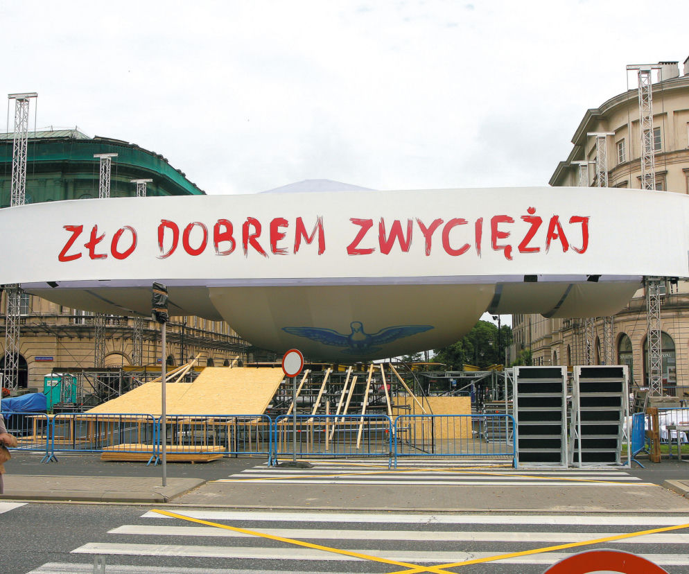 Na mszę tylko pieszo
