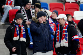 Górnik Zabrze - Lech Poznań: Zdjęcia kibiców ze szlagieru 20. kolejki PKO BP Ekstraklasy