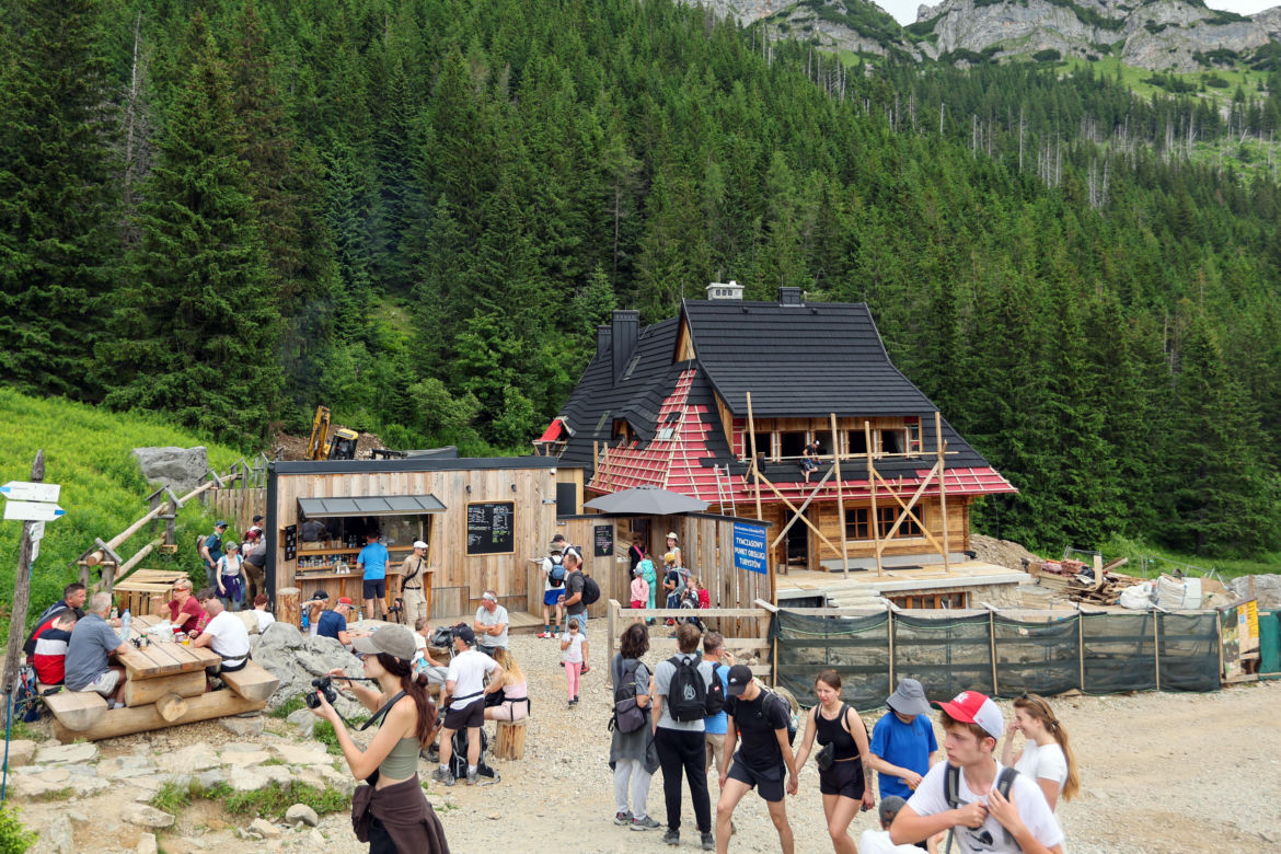 Remont schroniska na Hali Kondratowej